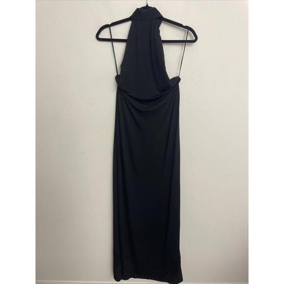 NBD Emma Rose The Annalise Gown black long dress open back size M NWT $198msrp - Picture 5 of 8